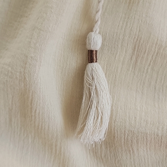 FREE PEOPLE dize M On the Island Top Tea - Picture 6 of 8